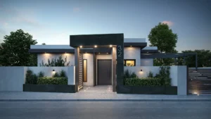RENDER FACHADA style aljarafe