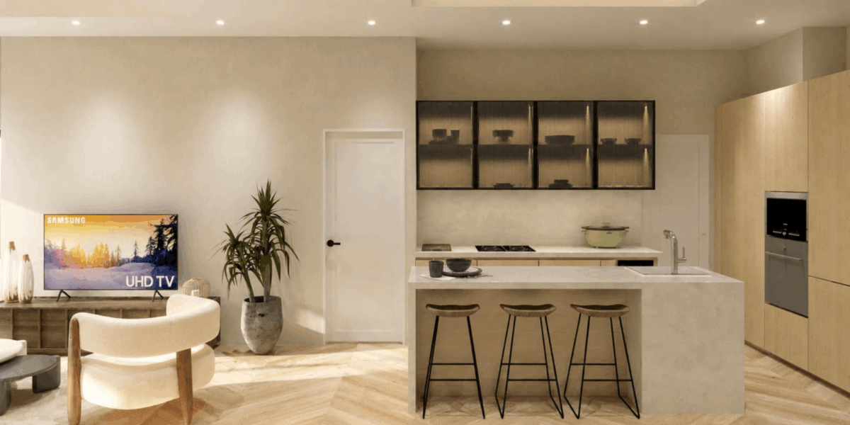 Salon cocina